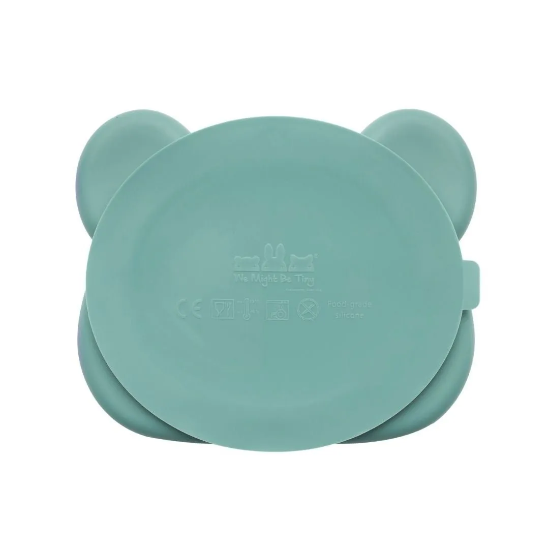 Bear Stickie® Plate - Pistachio