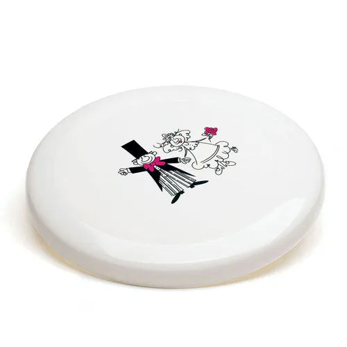 Bride & Groom Frisbee