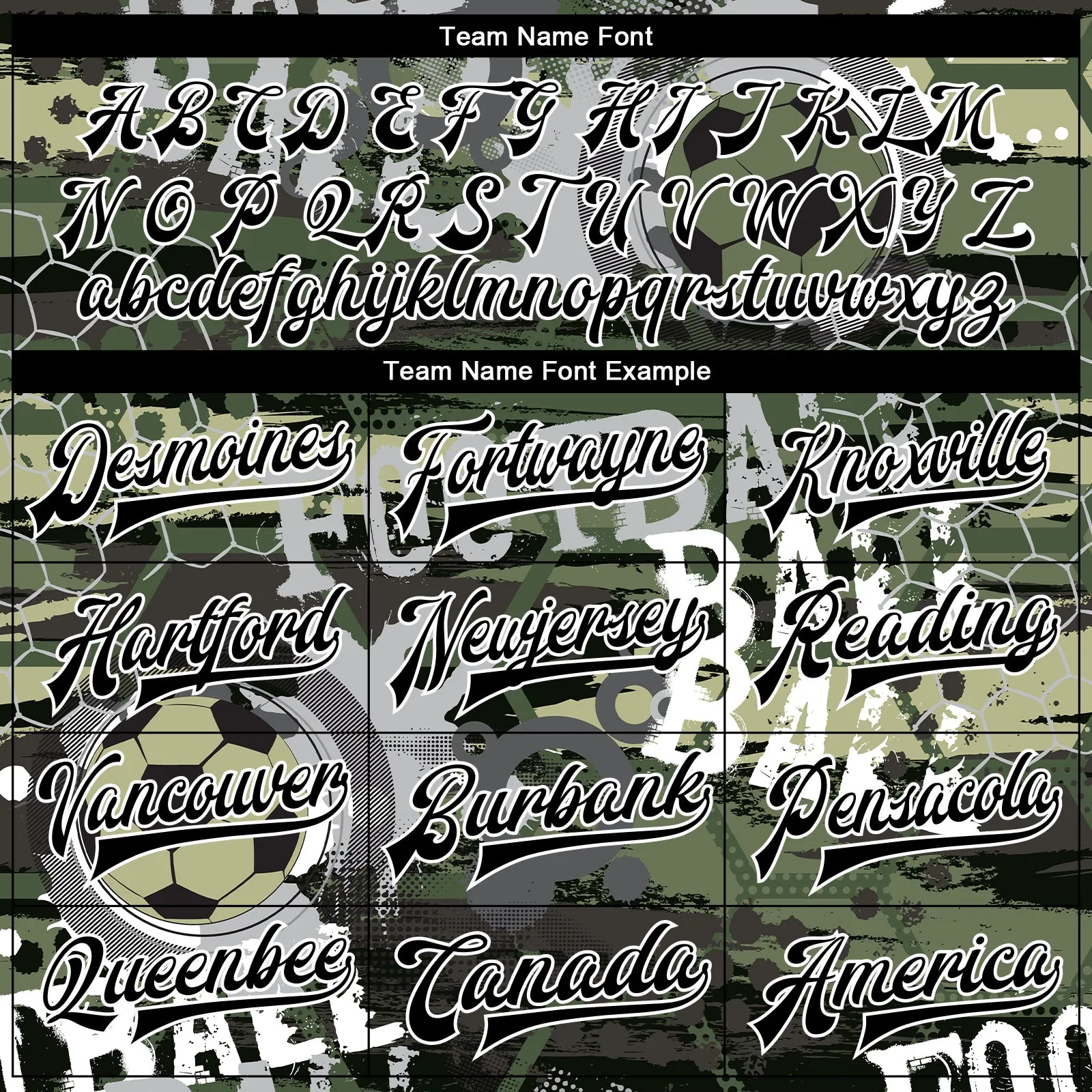 Custom Camo Black-White Football 3D Pattern Design Bomber Full-Snap Varsity Letterman Salute To Service Jacket