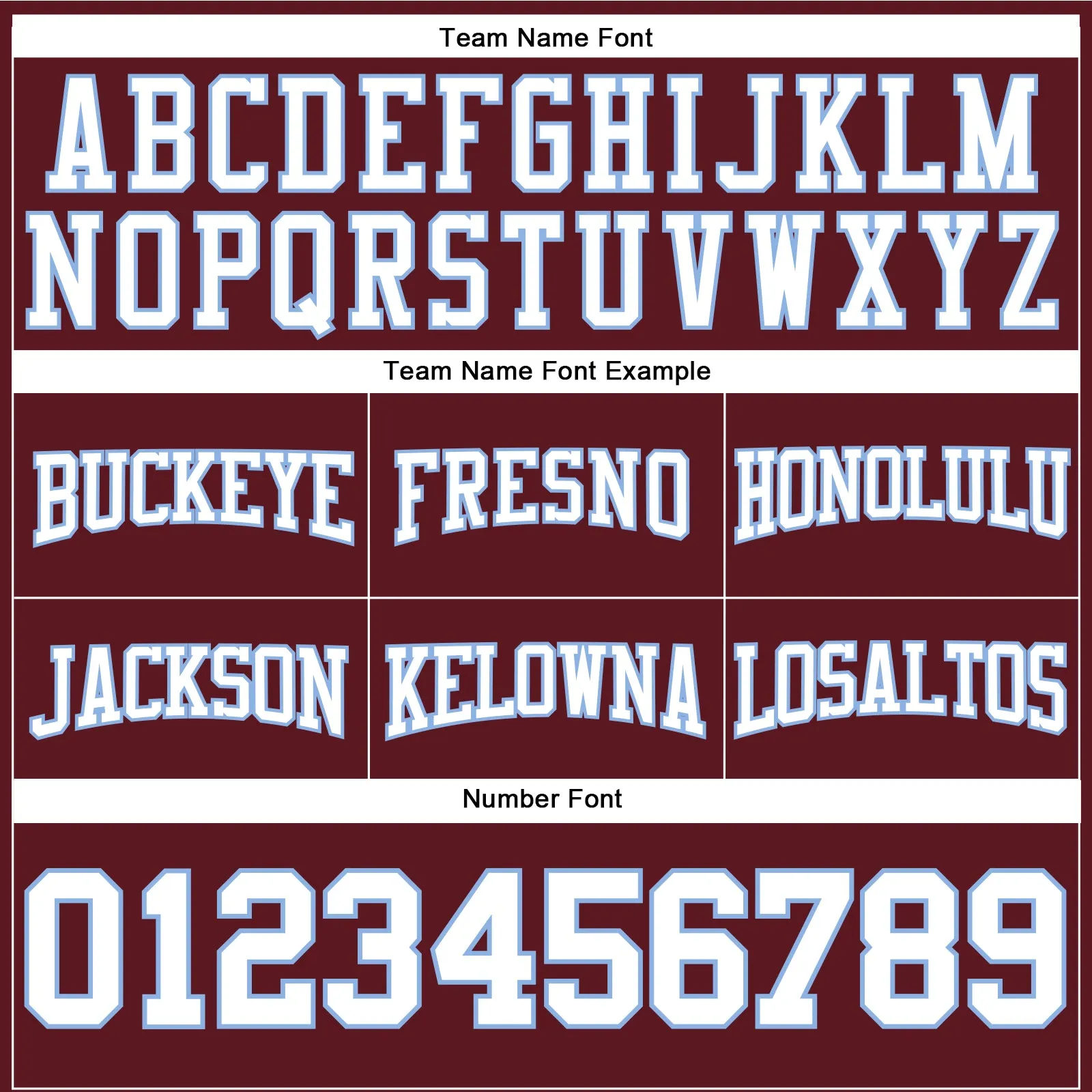 Custom Stitched Burgundy White-Light Blue Football Pullover Sweatshirt Hoodie