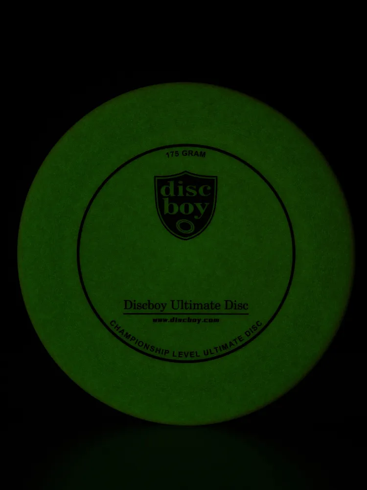 Discboy Ultra-Star Sportdisc-Nite-Glo Frisbee