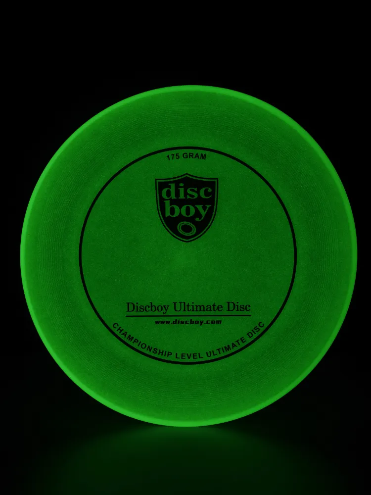 Discboy Ultra-Star Sportdisc-Nite-Glo Frisbee