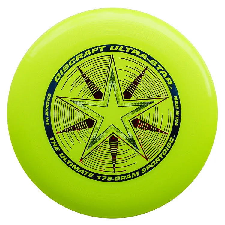 Discraft Ultrastar 175gram - UPA Approved Frisbee ~