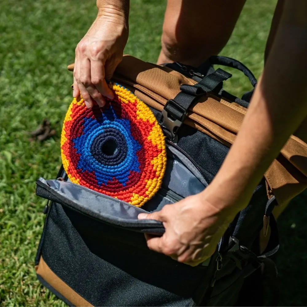 El Grande Hand-Crocheted Frisbee Disc - Sayil