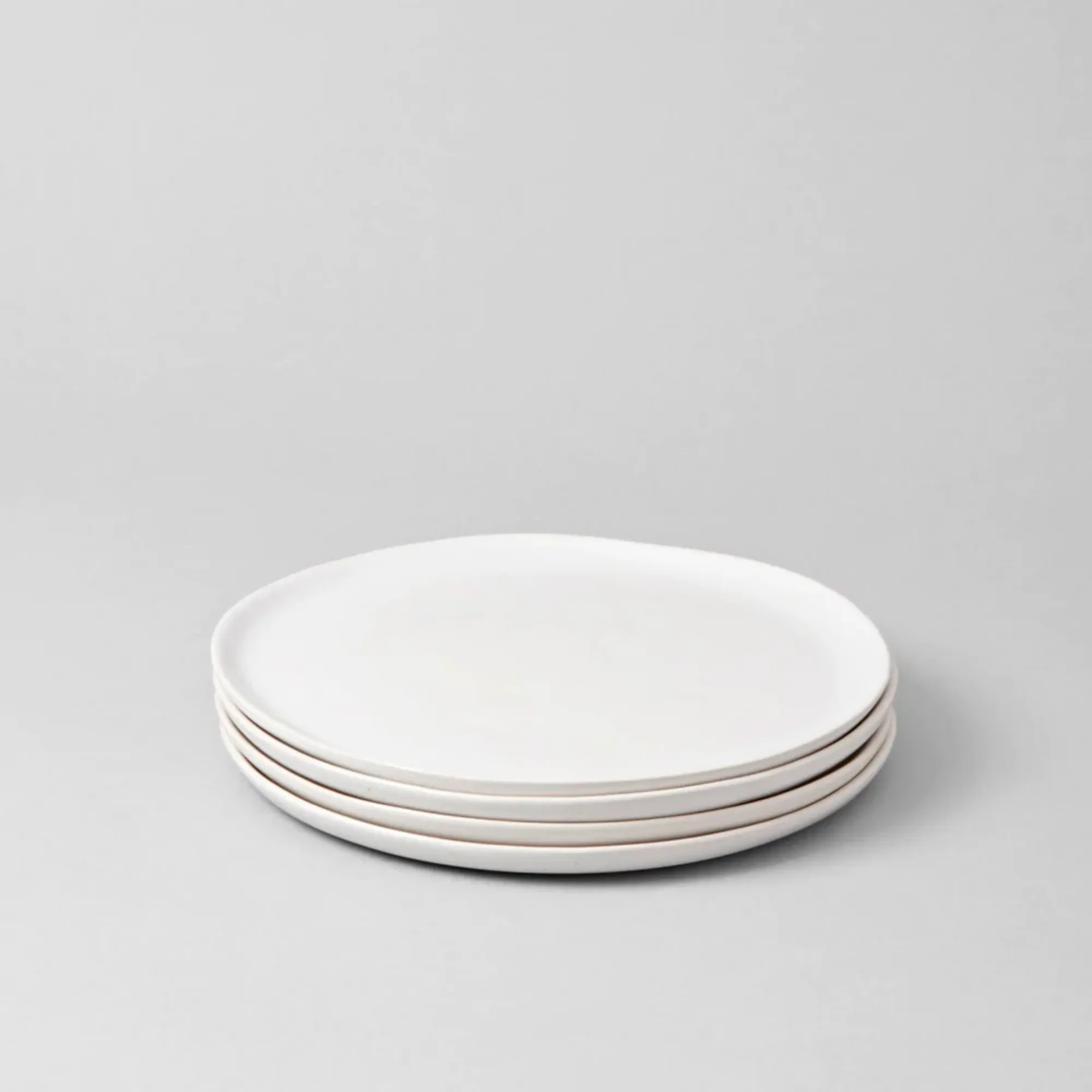 Fable Salad Plates - Speckled White