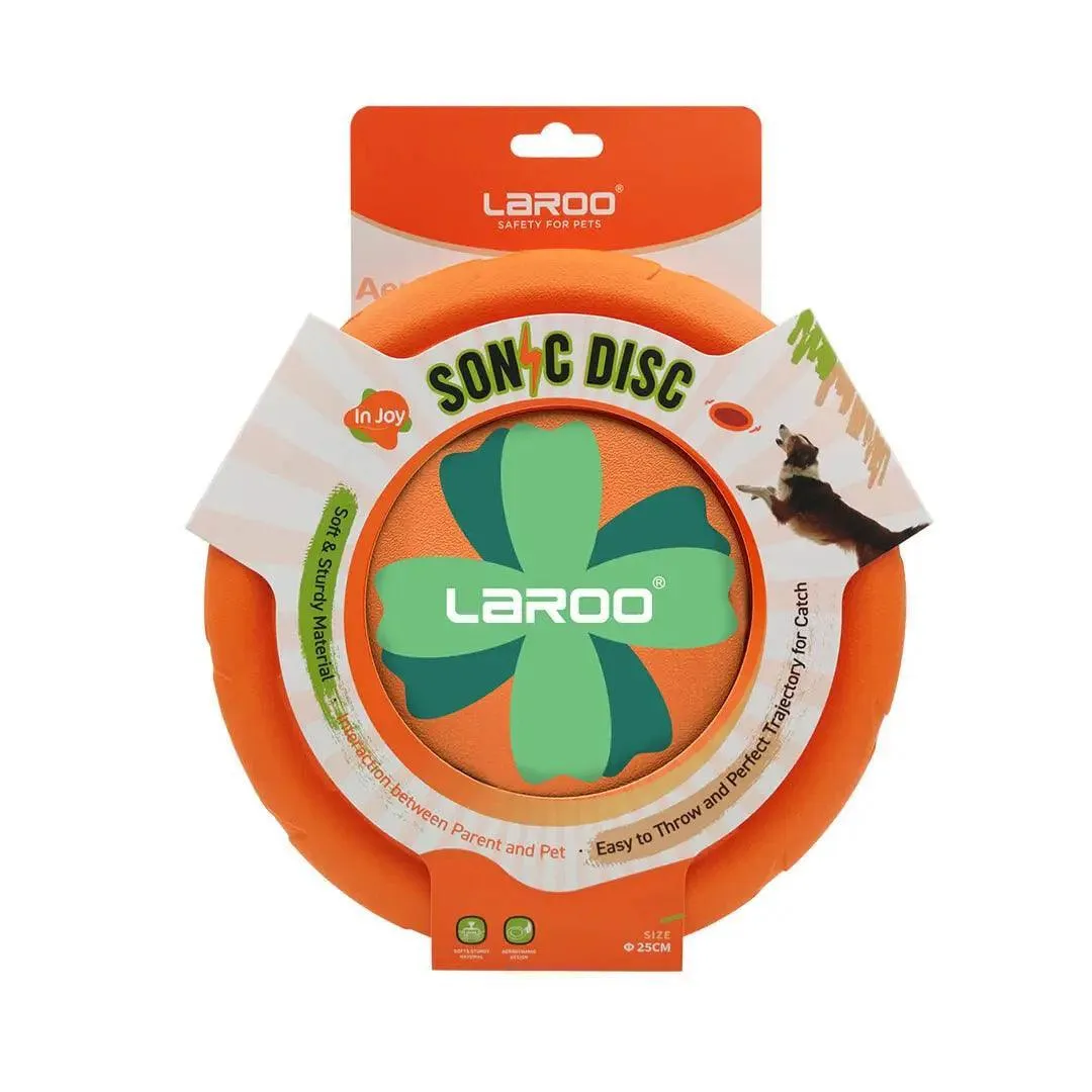 LaRoo Sonic Disc Frisbee (Orange)