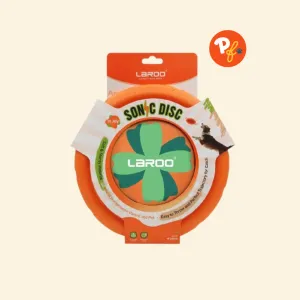 LaRoo Sonic Disc Frisbee (Orange)