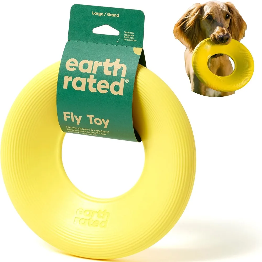 Natural Rubber Dog Flyer Toy