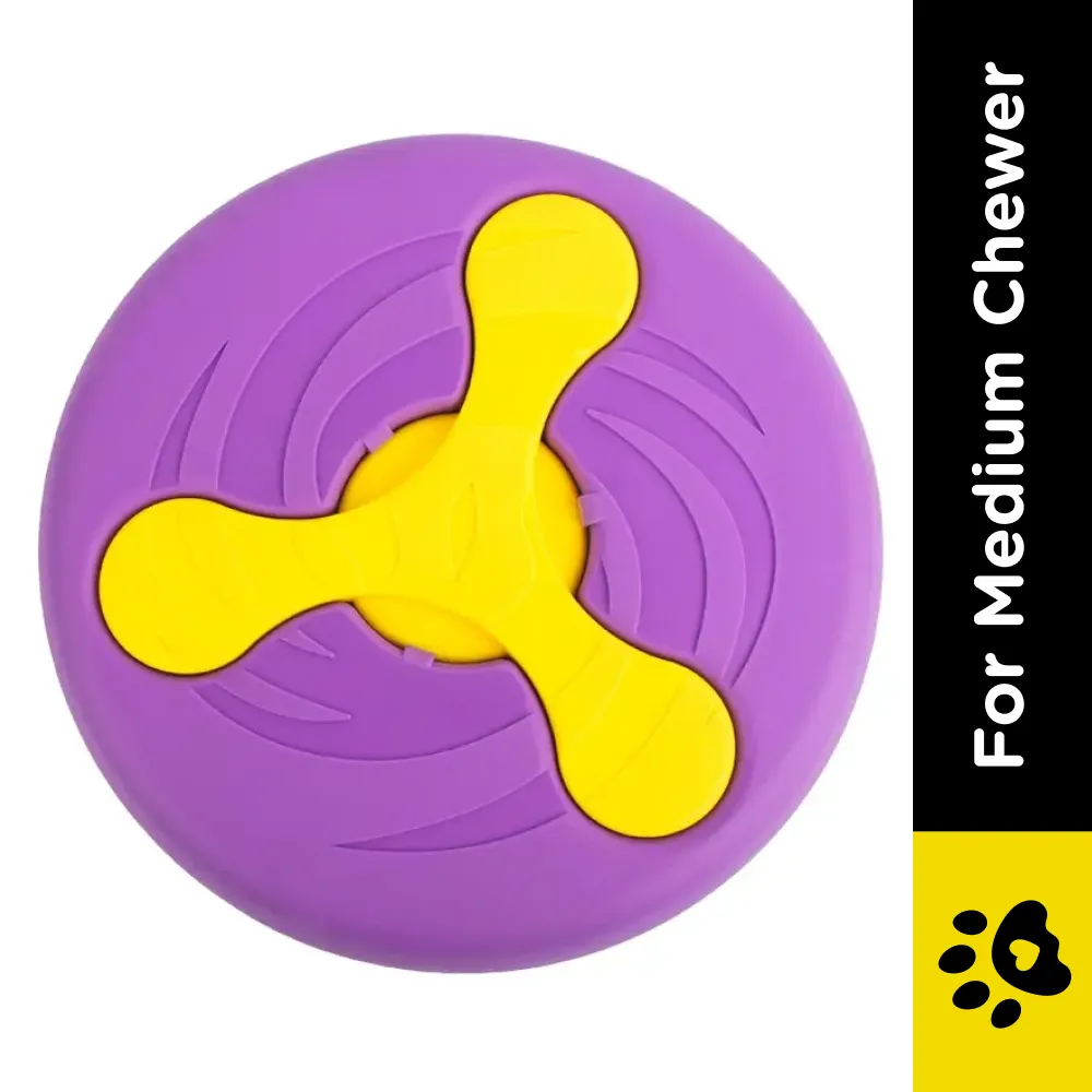 Pet Vogue Disc Toy with Detachable Boomerang for Dogs