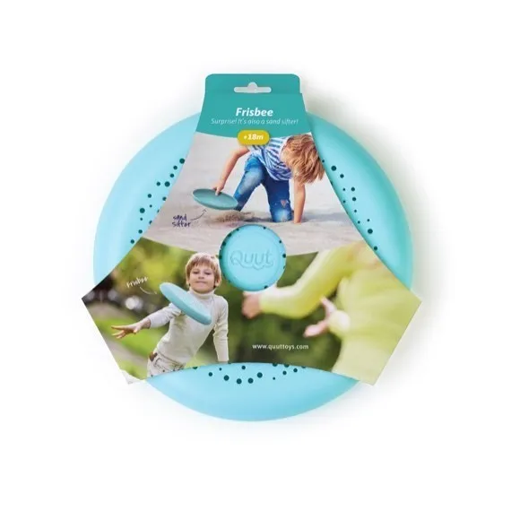 Quut Frisbee and Sand Sifter Blue