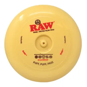 RAW - Cone Flying Disc - Rolling Tray Frisbee