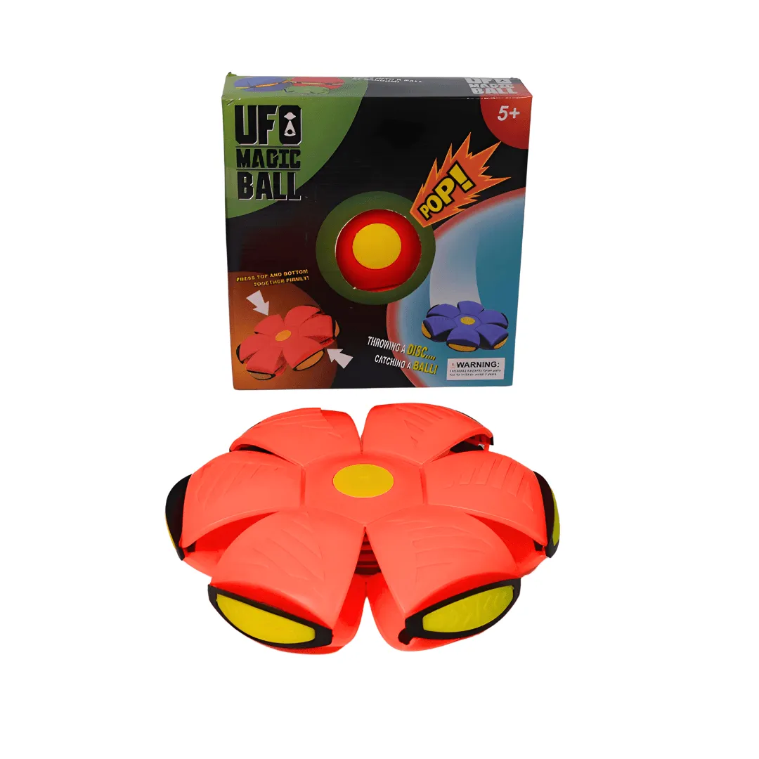 UFO Magic ball, Glowing Flying Toys for kids Age 3 (Random colour & design will be send)