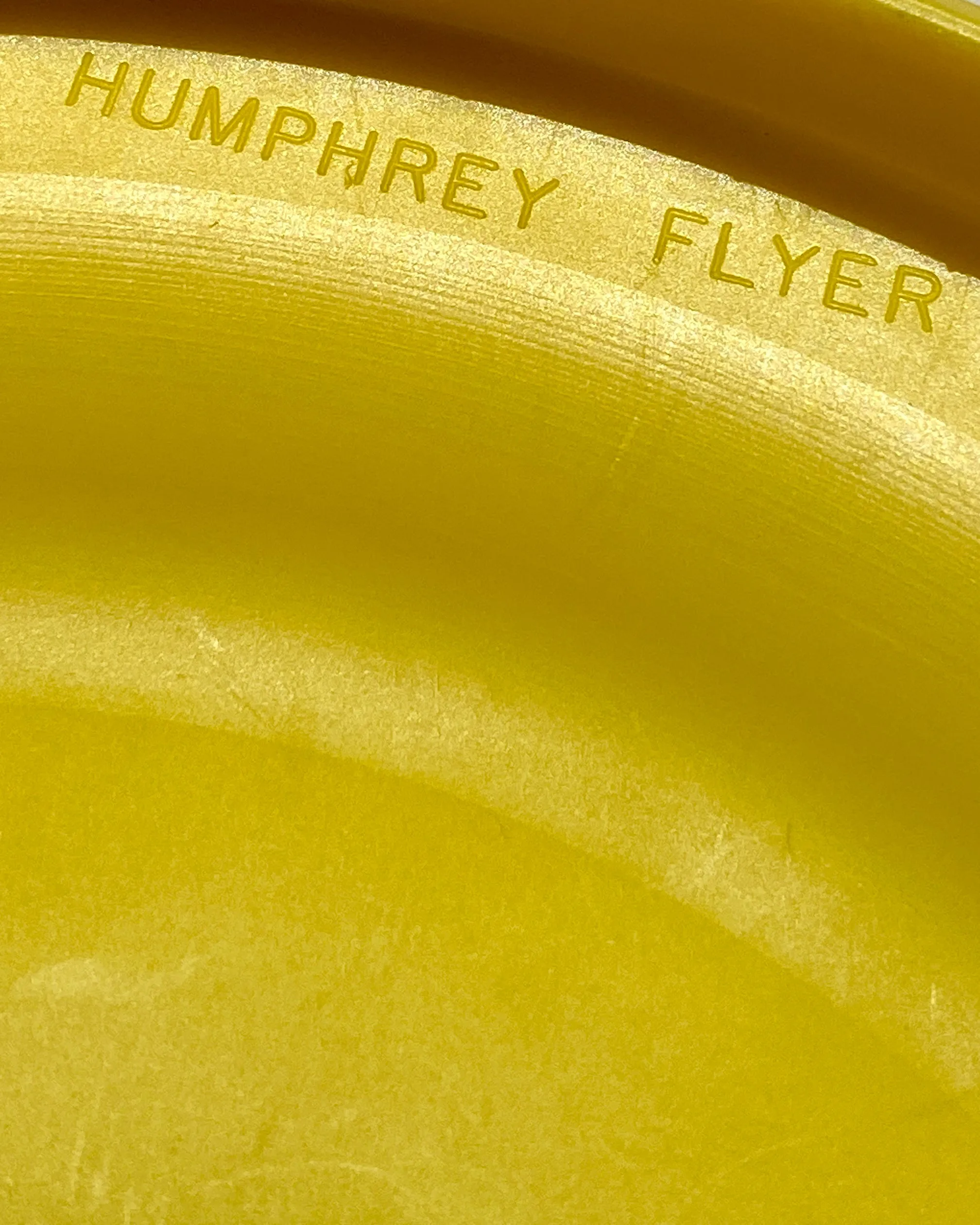 Vintage Bose Humphrey Flyer Made in USA Frisbee Flying Disc