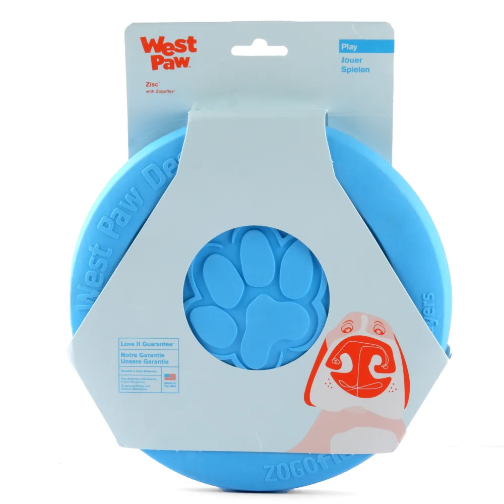 West Paw Design Zisc for Dogs (Aqua)