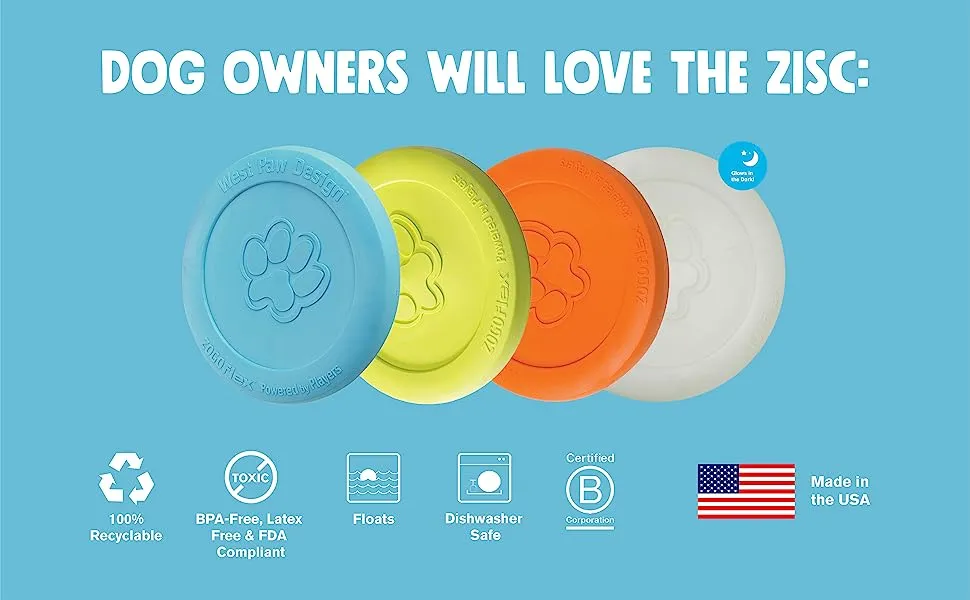 WEST PAW Zogoflex ZISC Dog Flying Disc